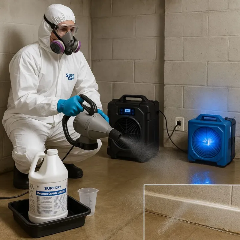 Sanitization and Odor Removal process in Richmond, IN