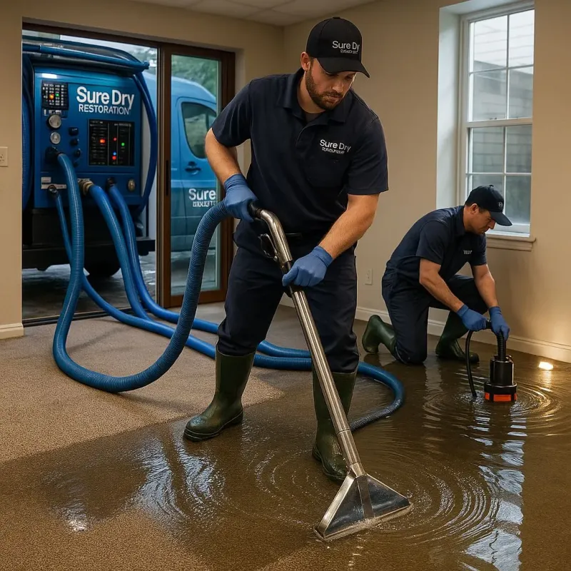 Water Extraction and Removal process in Richmond, IN